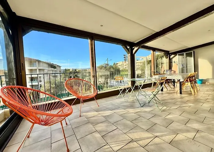 Apartman Florida, 8 Prs, Piscine, Clim, Parking Antibes